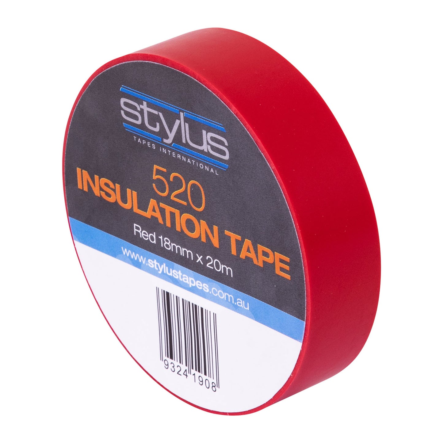Stylus 520 Electrical Insulation - Red Tape - 18mm x 20m