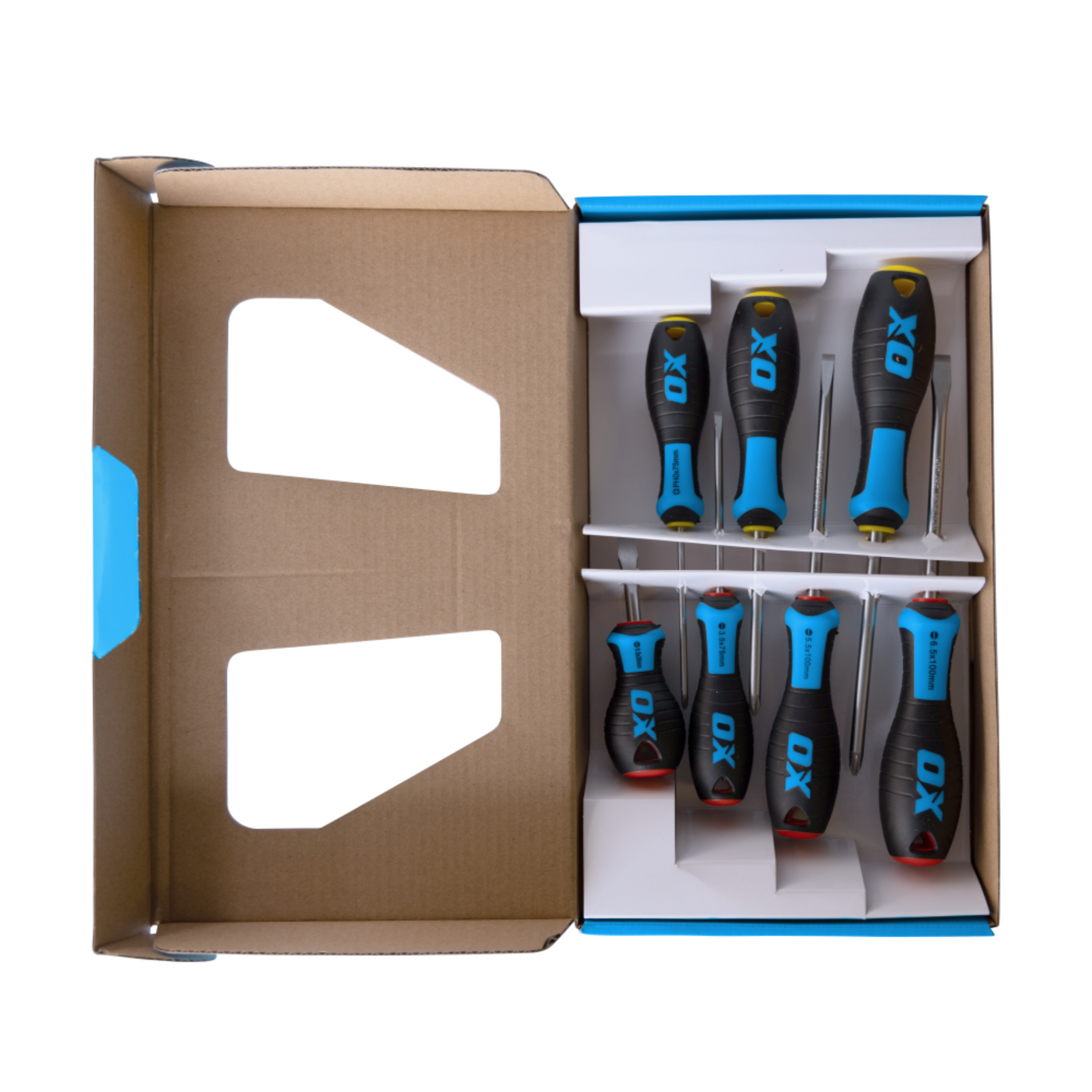 OX Pro 7pc Screwdriver Kit – PH & Flat Blade