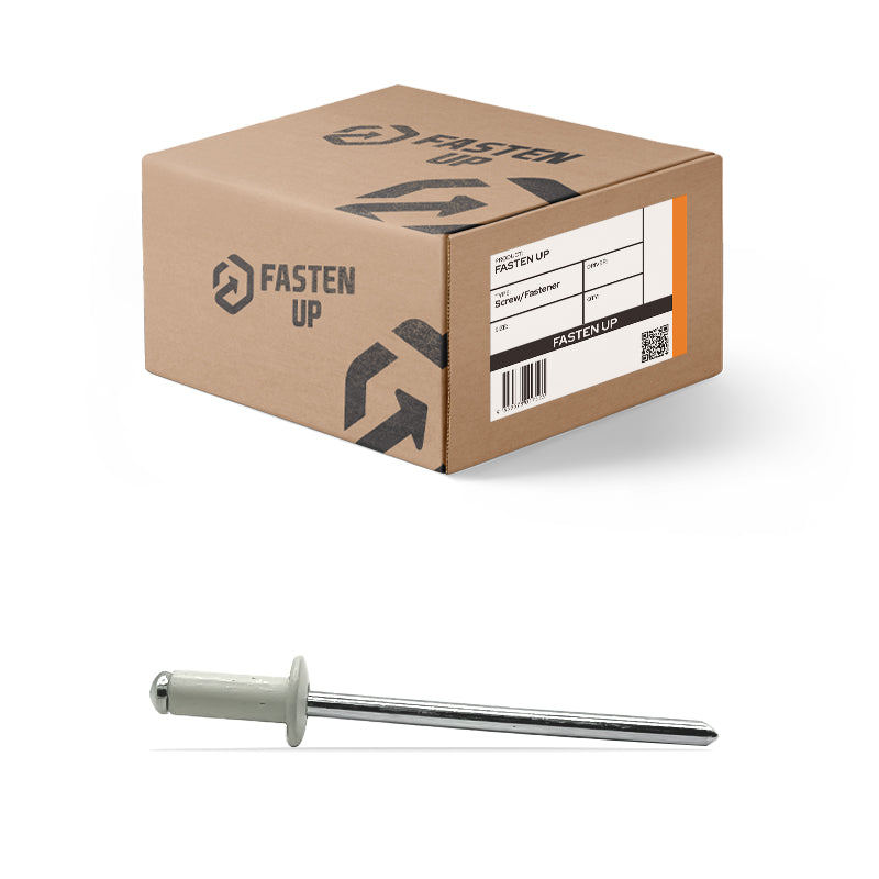 #43 Dome Head Rivet - Surfmist - Box 1000