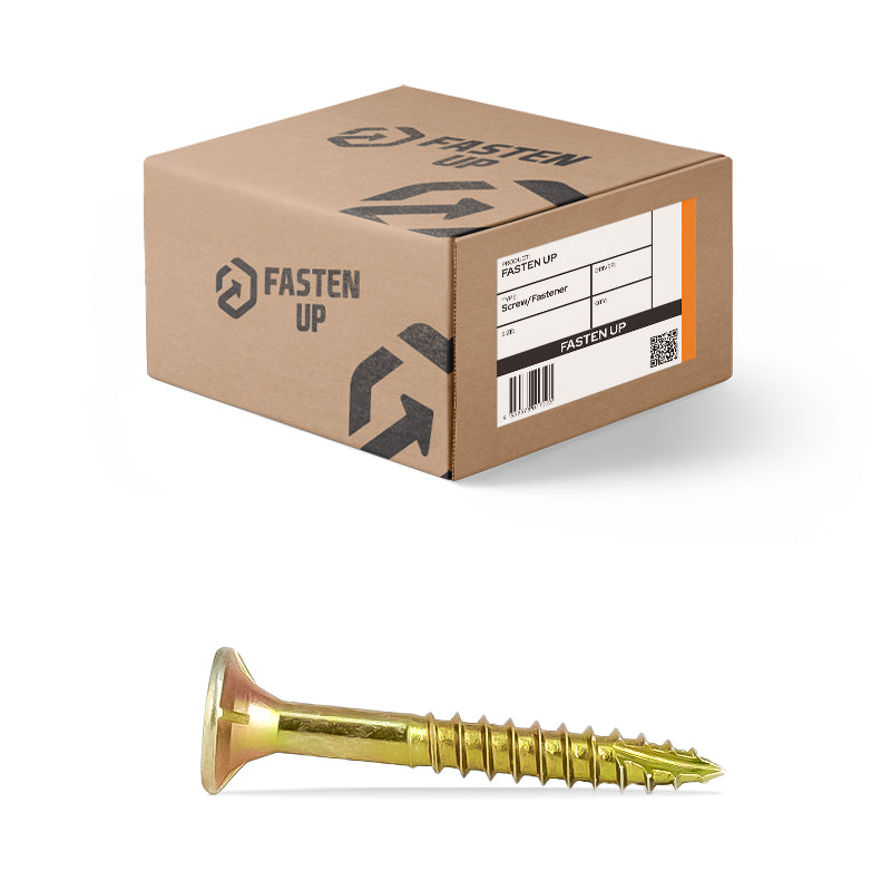 14G x 50mm Bugle Batten Screws Zinc - Box 250