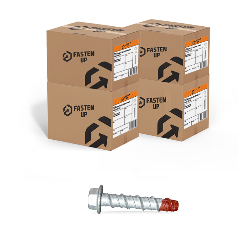 Screw Bolt Contractor Gal 10 x 60mm - Box 50