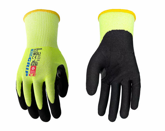YSF Nexus Grip Hi-Vis Yellow Gloves L