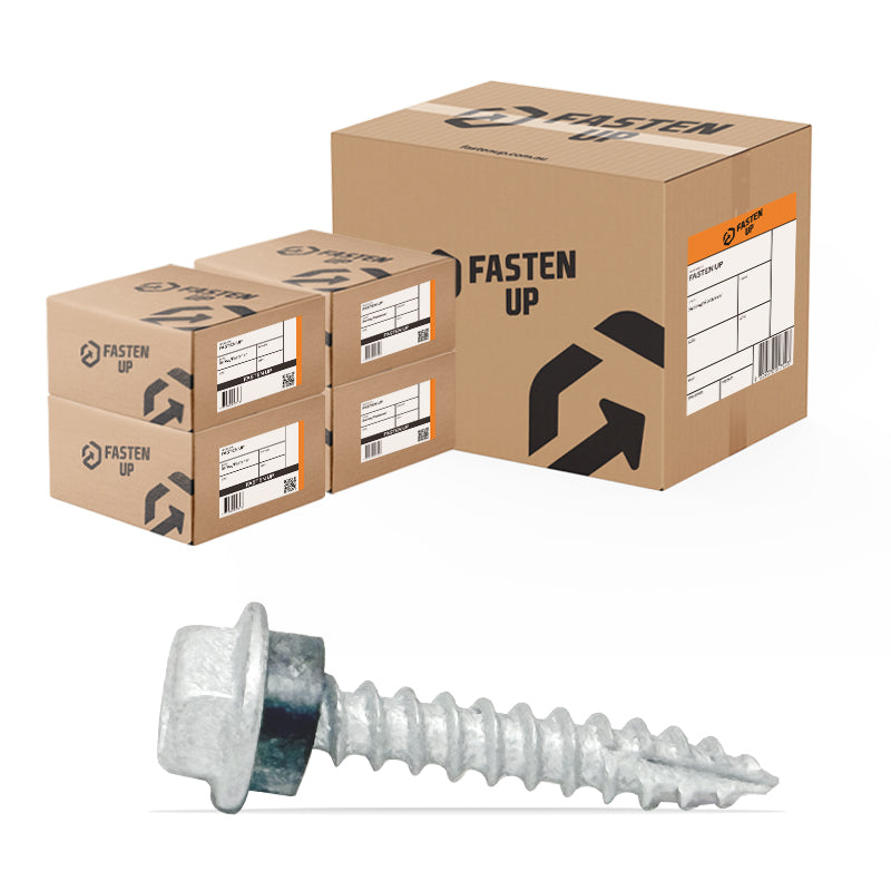12G x 40mm Roofing Screws Timber - Carton 2000