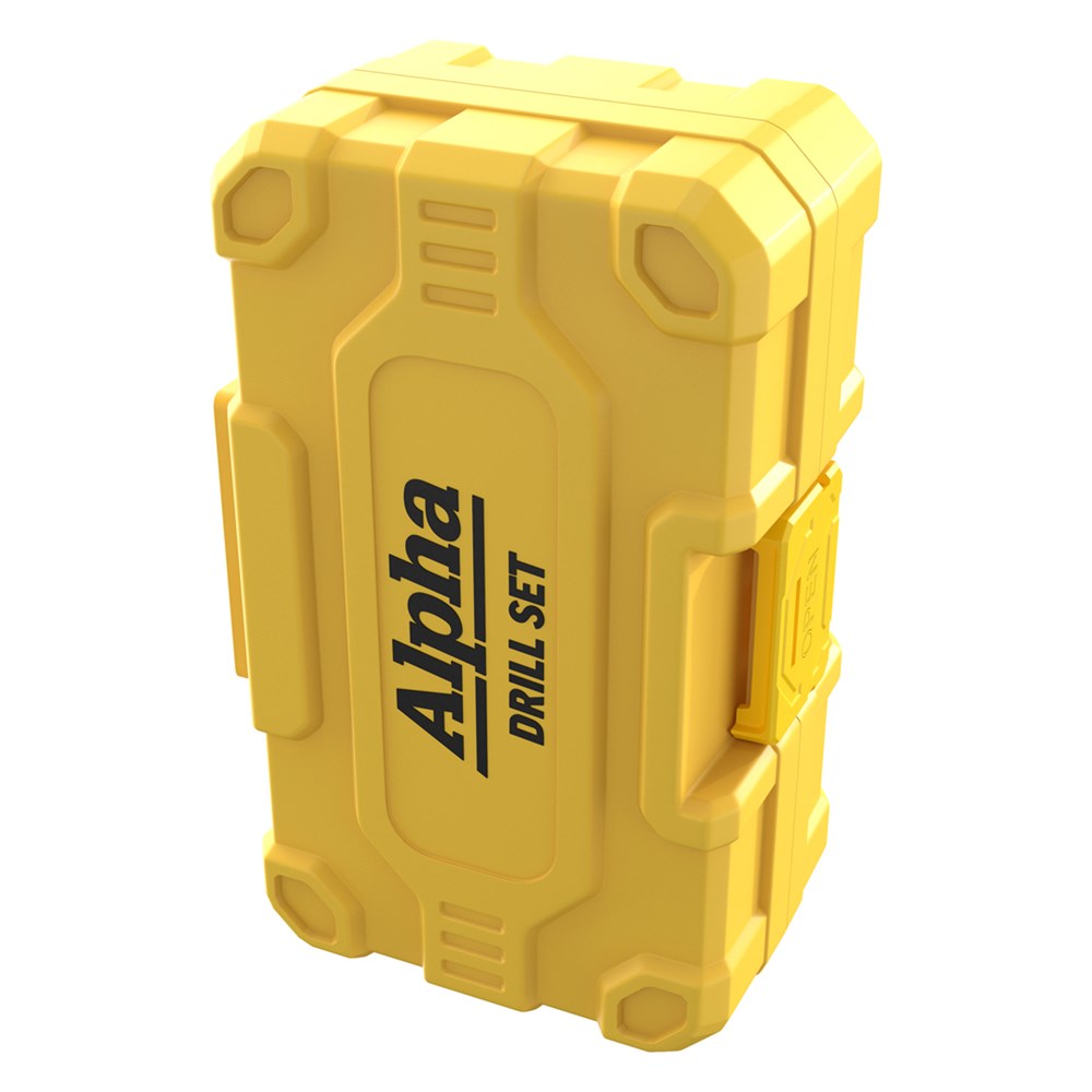 Alpha 25 Piece | Alpha Gold Series Metric Tuffbox Pro Drill Set