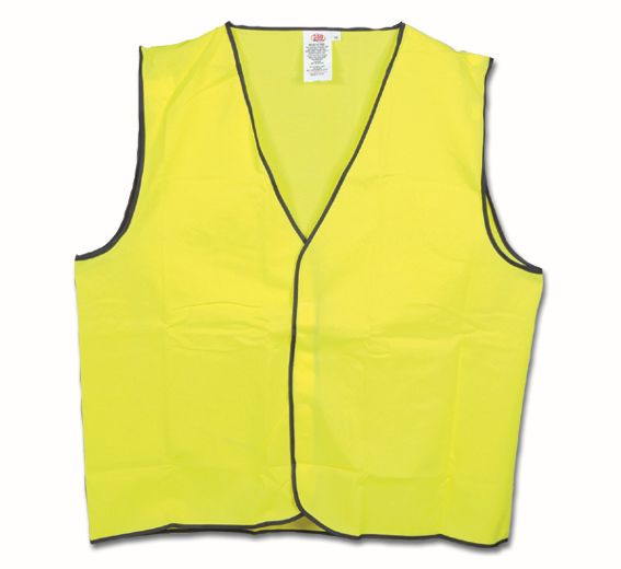 Maxisafe Hi-Vis Yellow Day Vest - Small