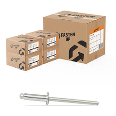 #42 Dome Head Rivet 3.2 x 7mm GR304 - Carton 4000