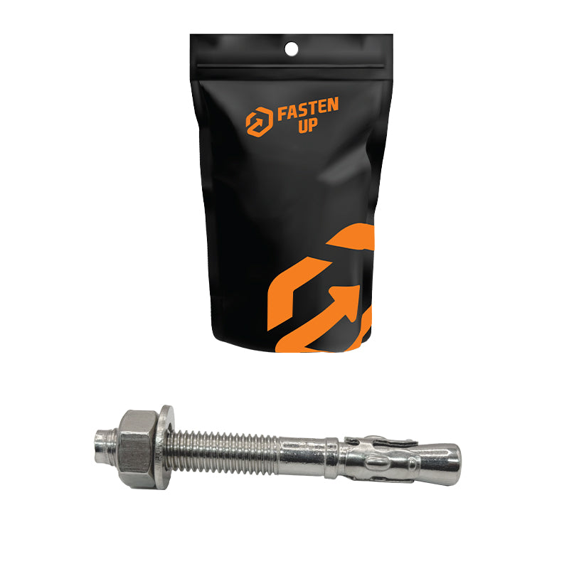 Through Bolts Stainless Steel 8 x 90mm - Pack 5