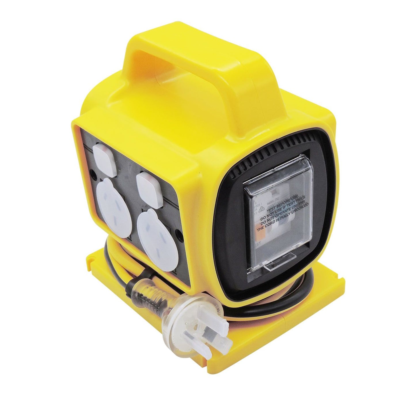 Ultracharge™ RCD Portable Safety Power Block - 10A 4Way