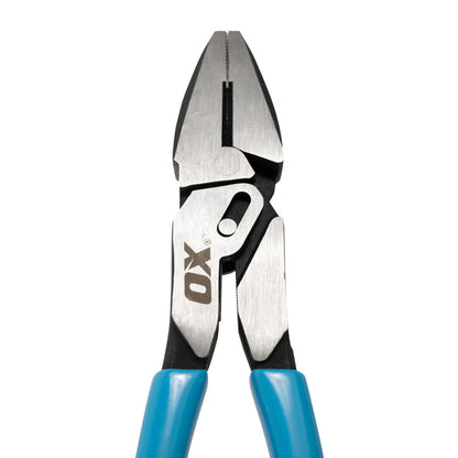 OX Pro 9″ MaxForce Linesman Pliers