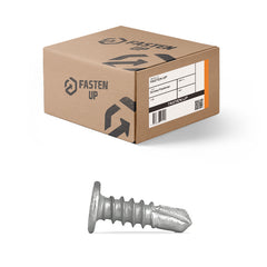 10G x 16mm Flat Head Metal Tek GAL - Carton 8000