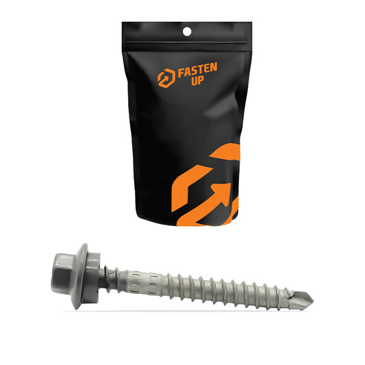 Basalt Roofing Zip Screws M6.2 - 11x50mm - Pack 100