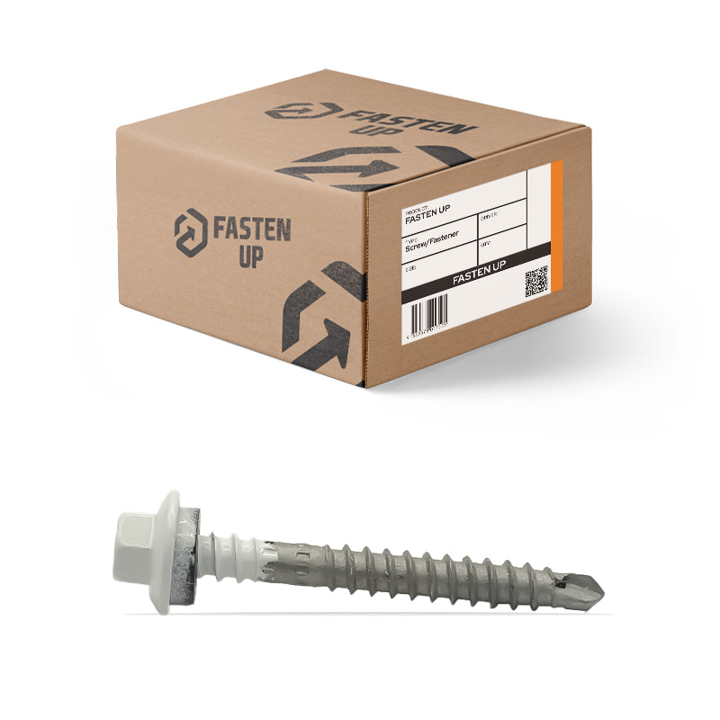 Surfmist Roofing Zip Screws M6.2 11x50mm - Box 500