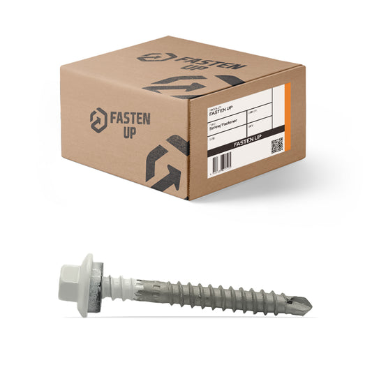 Surfmist Roofing Zip Screws M6.2 11x50mm - Box 500