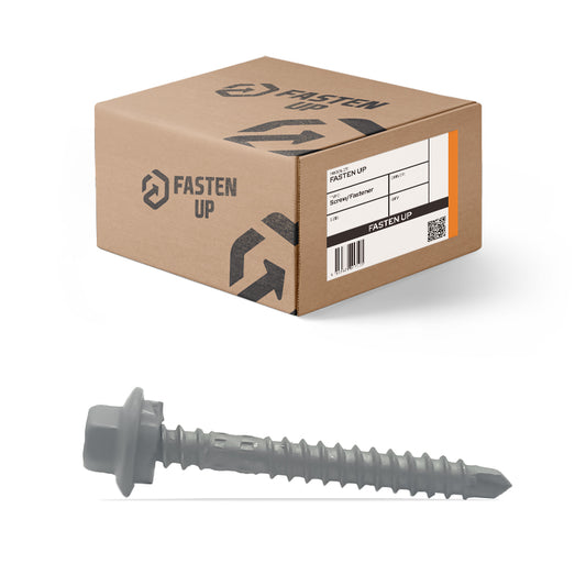 Wallaby Roofing Zip Screws M6.2 11x50mm - Box 500