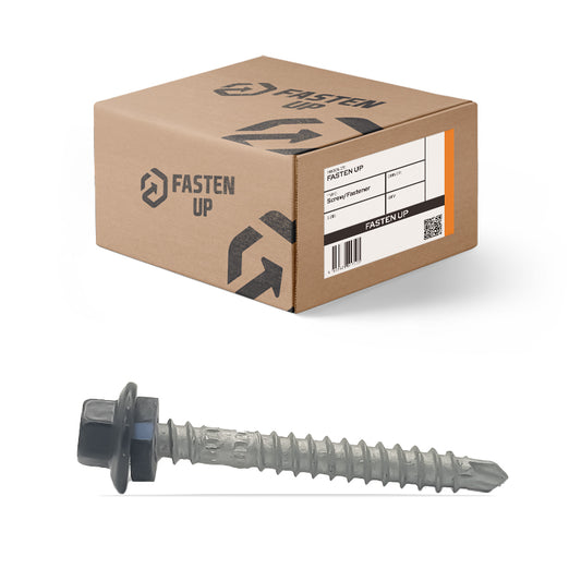 Monument Roofing Zip Screws M6.2 11x50mm - Box 500