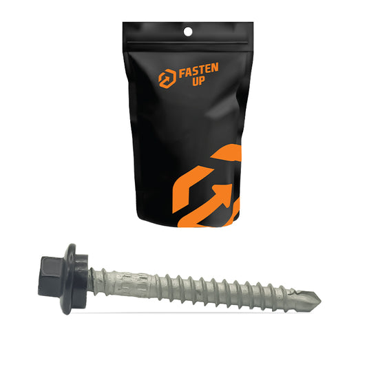 Night Sky Roofing Zip Screws M6.2 11x50mm - Pack 100