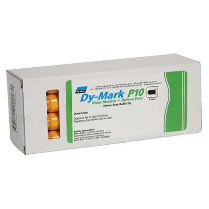 Dy-Mark P10 Paint Marker - Yellow - Box of 12