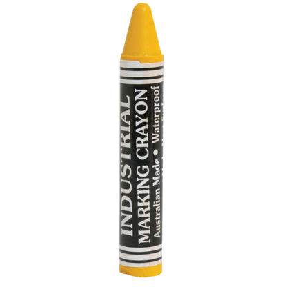 Dy-Mark Leviathan Industrial Crayons - Yellow - Box of 12