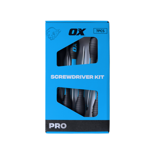 OX Pro 7pc Screwdriver Kit – PH & Flat Blade