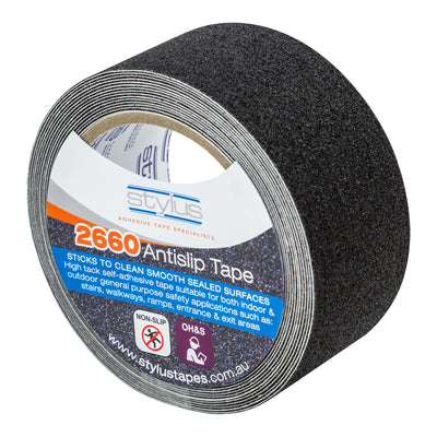 Stylus 2660 Antislip Tape Black - 50mm x 4.5m