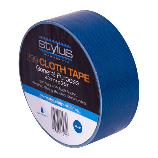 Stylus 399 Multi Purpose (NR) Cloth Tape Blue 48mm x 25m