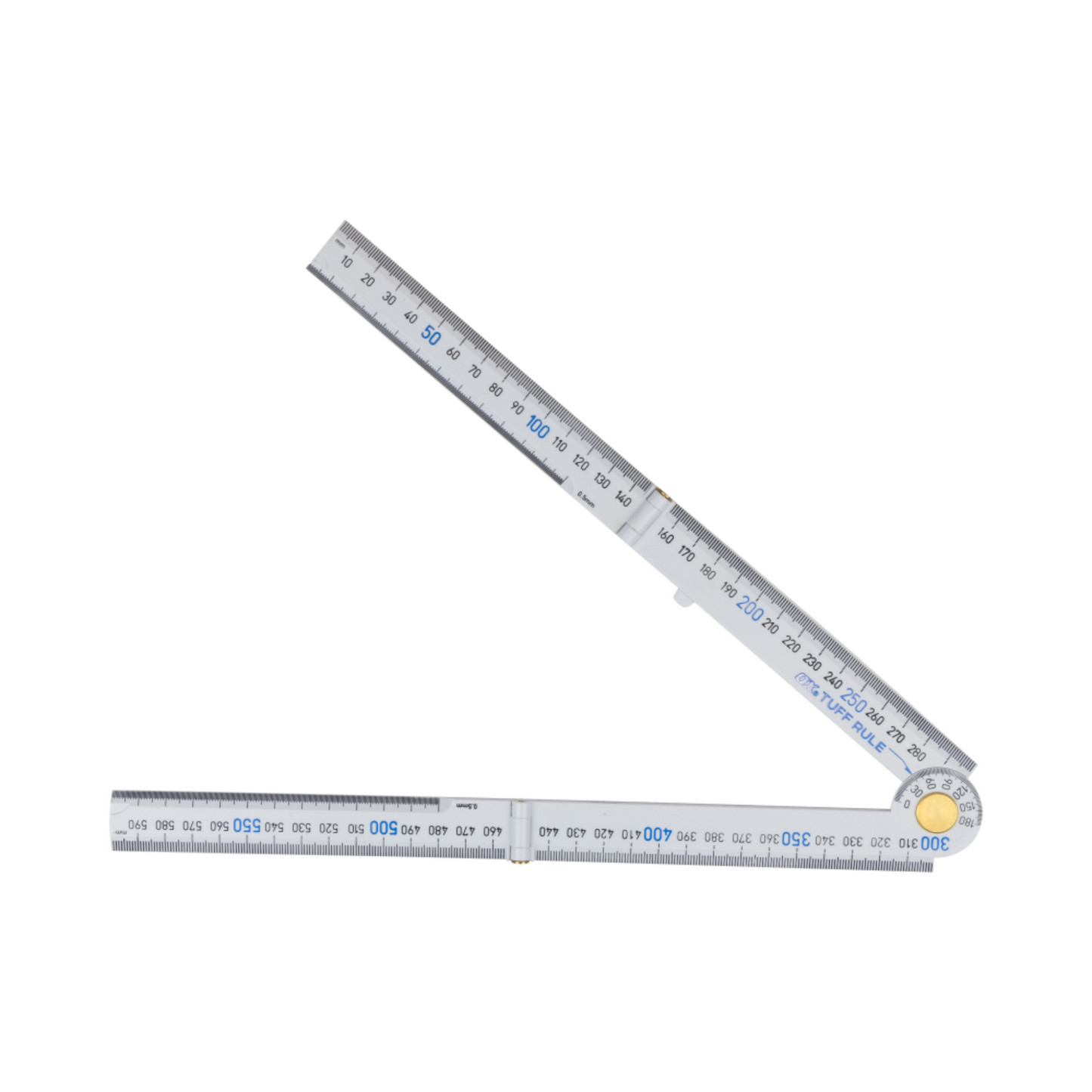 OX Pro Tuff Rule – White