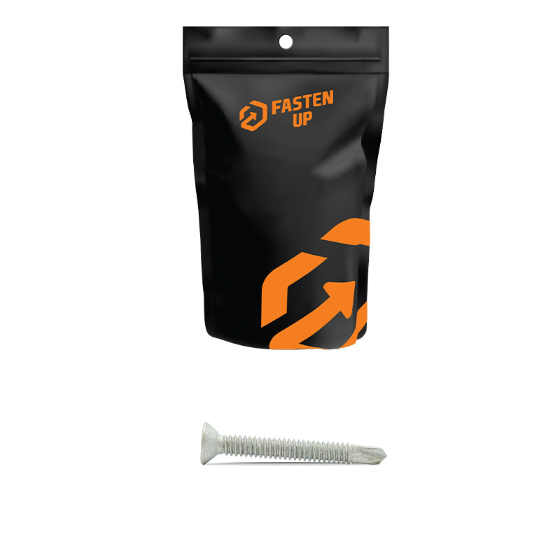 10G x 40mm Metal Tek CSK GAL - Pack 100