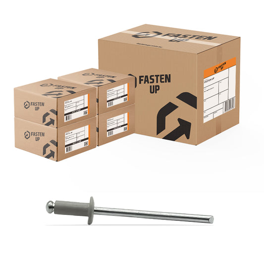 #43 Dome Head Rivet - Dune - Carton 8000