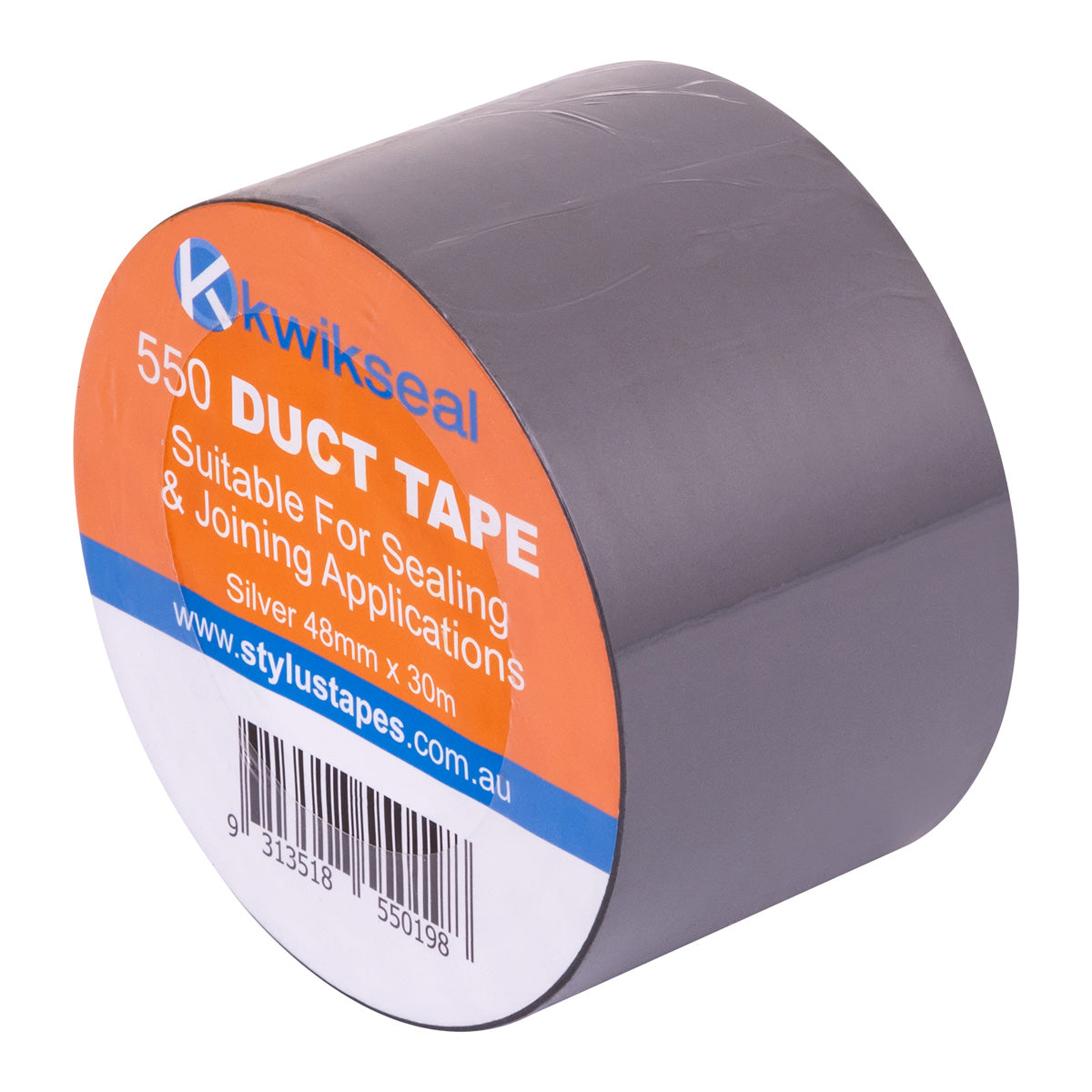 Kwikseal 550 Silver Duct Tape - 48mm x 30m