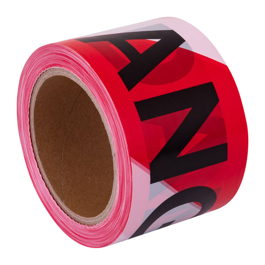 Stylus 2770 Barricade Tape 'Danger Do Not Enter' Black Print On Red/White Stripe