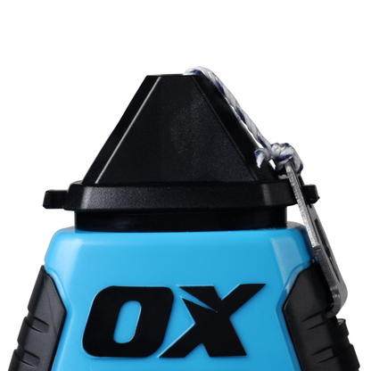 OX Trade 30m/100′ ABS Chalk Reel w/ Grip Value Pack – Standard Bold Line / 6:1 Gear Ratio