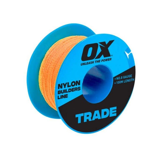 OX Trade Builders Line – Orange #8 | 100m