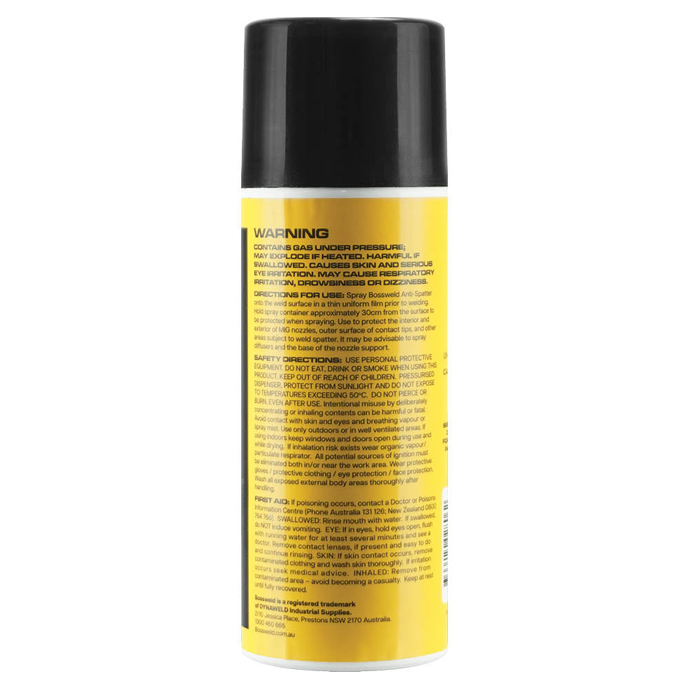 Bossweld Anti Spatter Spray 400g