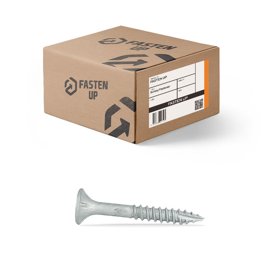 14G x 100mm Bugle Batten Screws GAL - Box 250