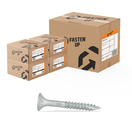 14G x 50mm Bugle Batten Screws GAL - Carton 1000