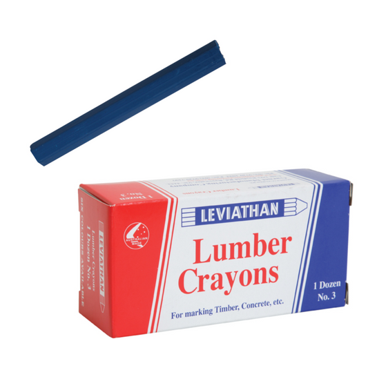 Dy-Mark Leviathan No3 Industrial Crayons - Blue - Box of 12