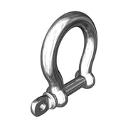 316 Bow Shackle M6 x 24 - Box 10