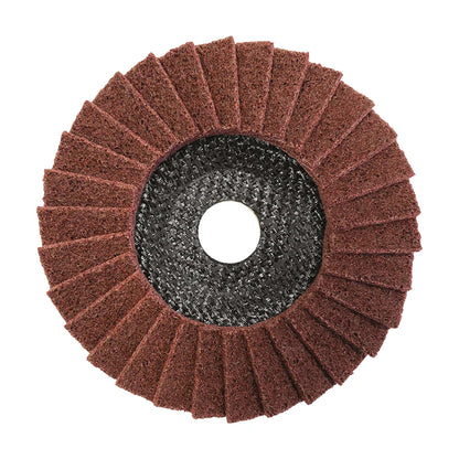 Alpha Flap Disc Surface Finishing 125mm Medium Maroon SCM- Each