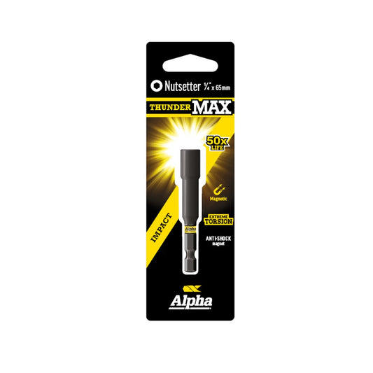 ThunderMax 1/4in x 65mm Impact Magnetic Nutsetter