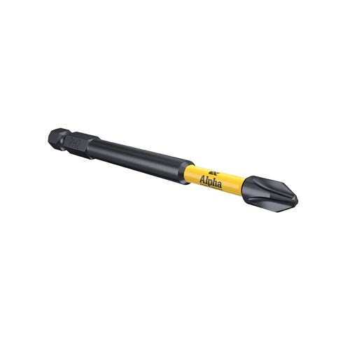 ThunderMax PH2 x 100mm Impact Power Bit angled view