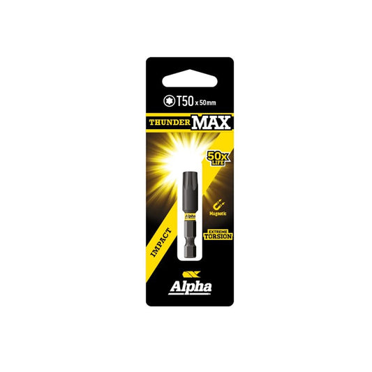 ThunderMax TX50 x 50mm Impact Power Bit