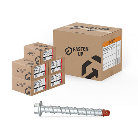 Screw Bolt Contractor Gal 10 x 100mm - Carton 200