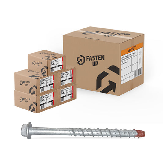 Screw Bolt Contractor Gal 10 x 150mm - Carton 100