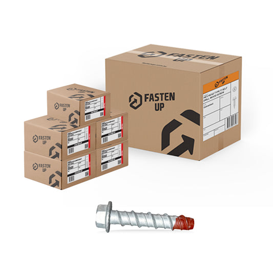 Screw Bolt Contractor Gal 10 x 60mm - Carton 200