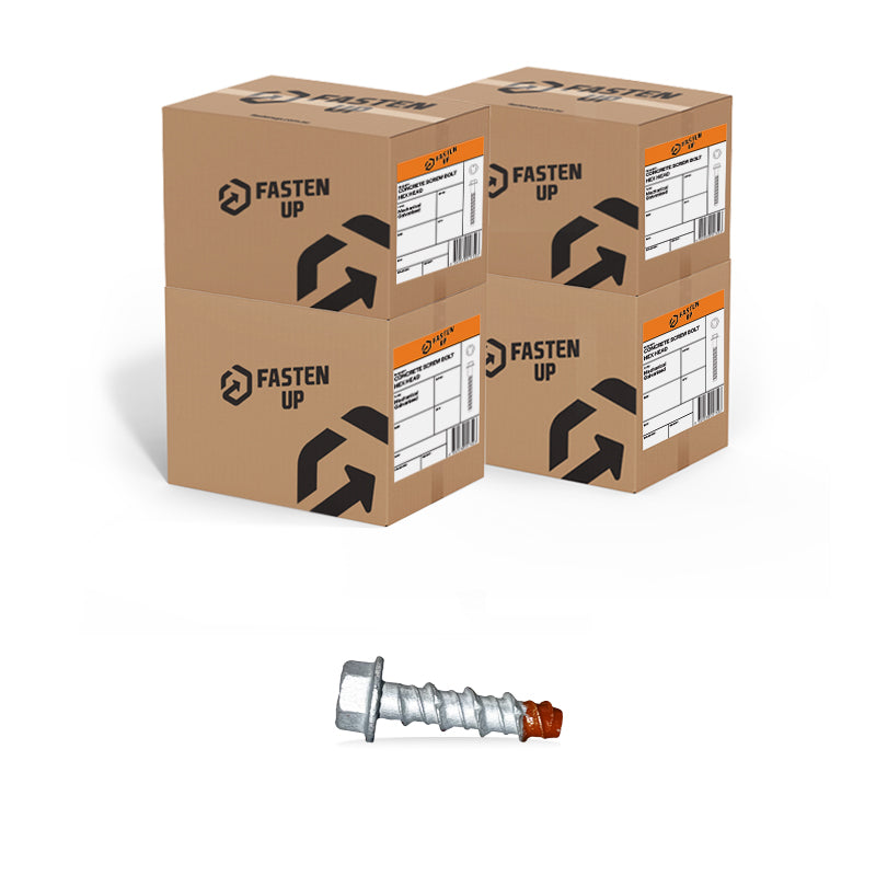 Screw Bolt Contractor Gal 6 x 30mm - Box 50 – Fasten Up