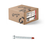 Screw Bolt Contractor Gal 6 x 75mm - Pack 10
