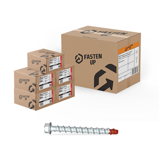 Screw Bolt Contractor Gal 6 x 100mm - Carton 200