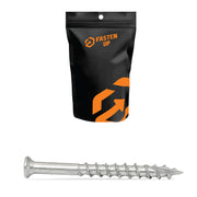 8G x 50mm Trimhead 304 Stainless Decking Screws - Pack 100