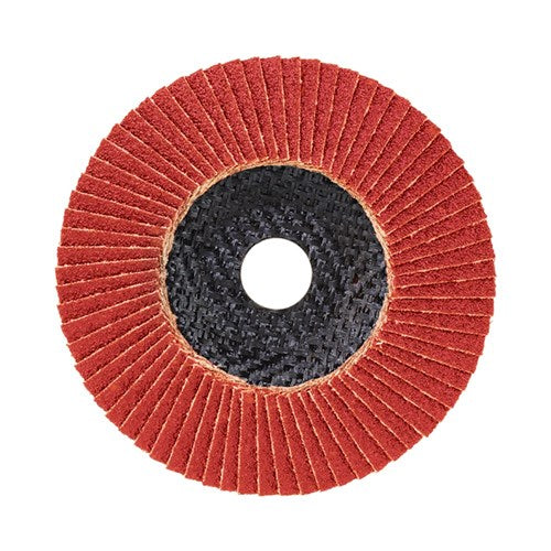Alpha Fury Ceramic Flap Disc 125mm C60 Grit - Each