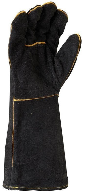 Black & Gold Welders Gauntlet Glove